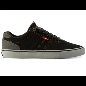 Levi's Men's Black and Gray Casual Sneakers
